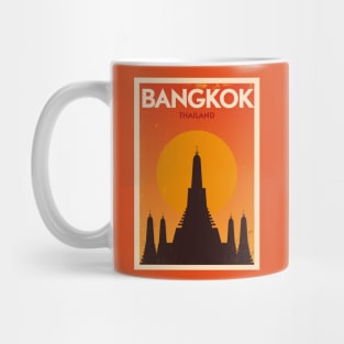 Bangkok Poster Design Mug